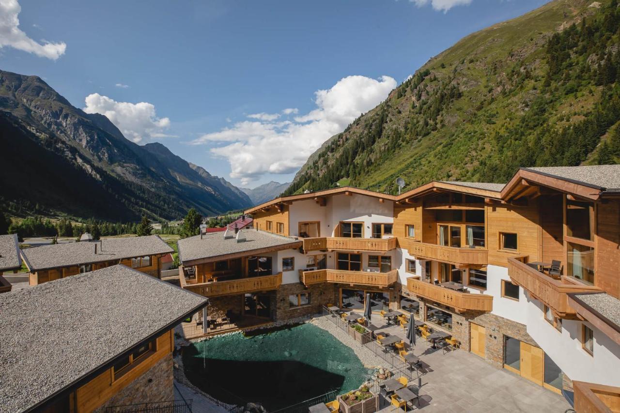 Das Chaletdorf - Pitztal Sankt Leonhard im Pitztal Eksteriør bilde