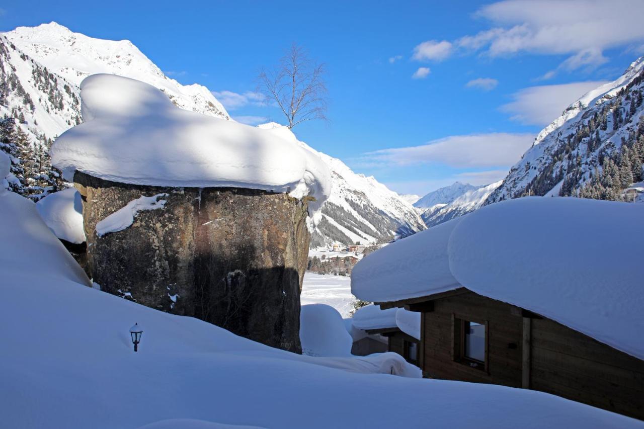 Das Chaletdorf - Pitztal Sankt Leonhard im Pitztal Eksteriør bilde
